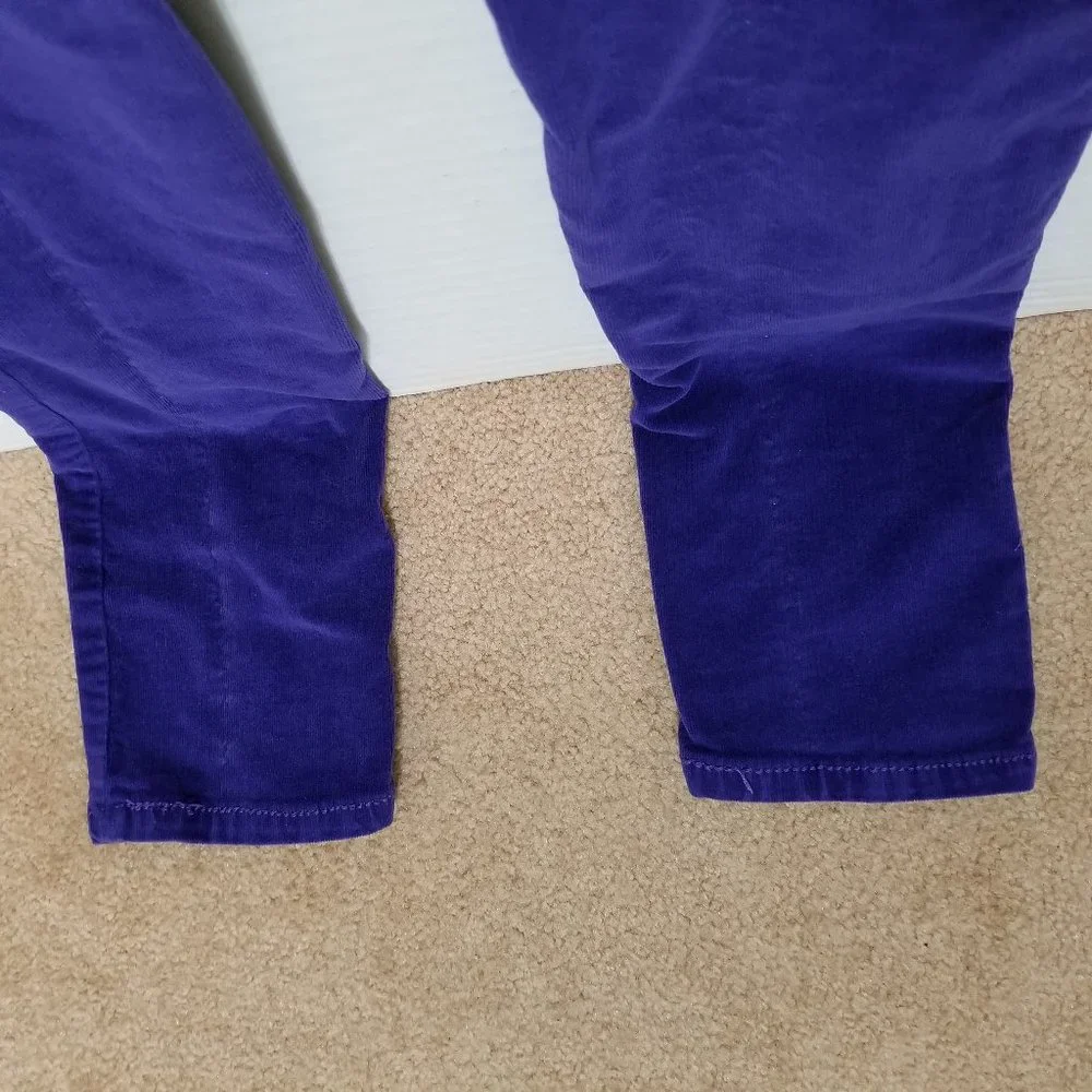 Justice pants 16 1/2 corduroy skinny stretch cords